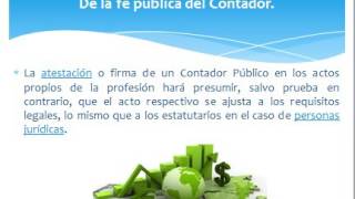 Marco Normativo de la Profesión Contable