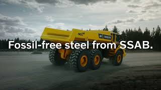Volvo first in the world to deliver construction machine built using fossil-free steel to customer