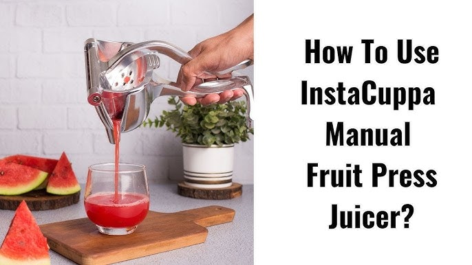 Juice Squeezer Manual Fruit Juicer, Handheld Juice Extractor