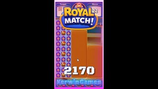 Royal Match Level 2170 - No Boosters Gameplay