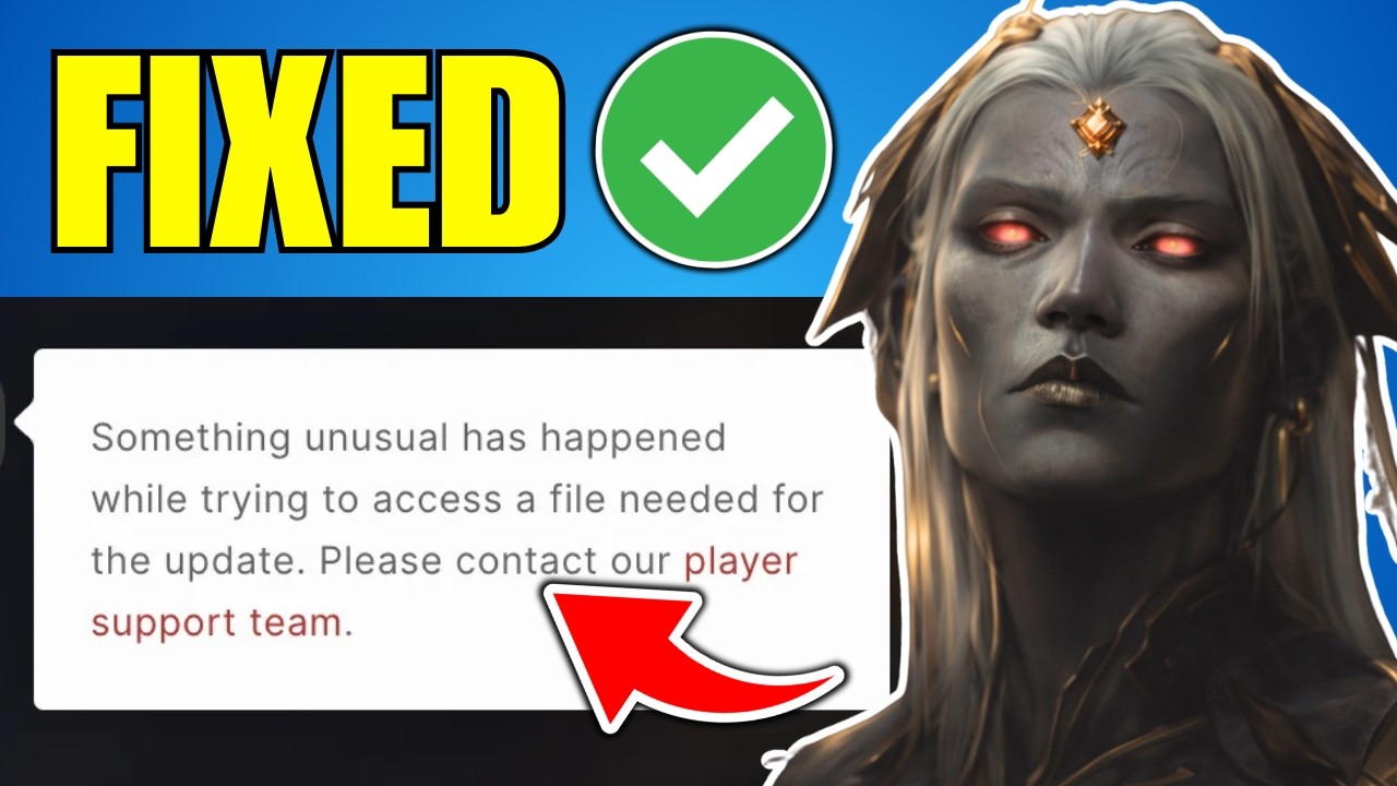 Исправлена ​​ошибка: Произошло что-то необычное при попытке доступа к файлу, необходимому для обн...