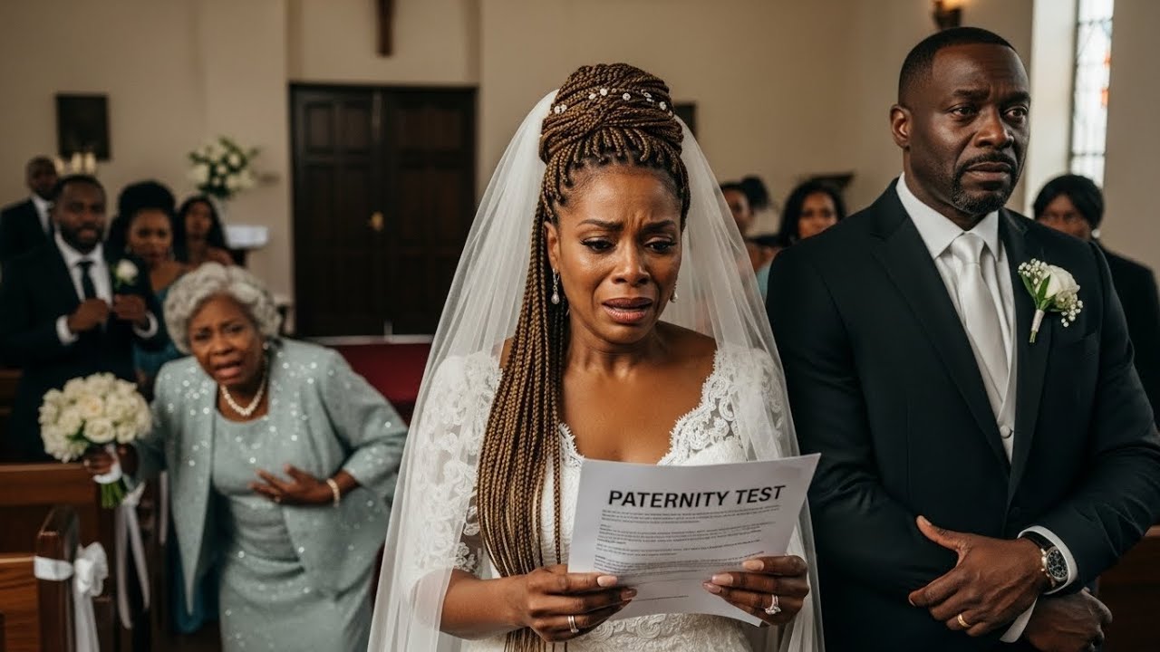 I Saw the Paternity Test 2 Minutes Before “I Do” — The Wedding Ended in Silence