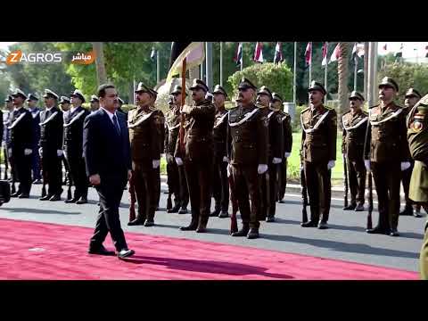 مراسم تسليم واستلام السوداني مهامه من سلفه مصطفى الكاظمي