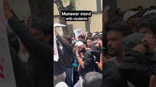 Munawar Faruqui raises voice against neet paper leak and corruption dharmendra pradhan