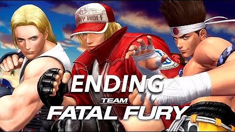 King of Fighters XIV - Team Fatal Fury Ending