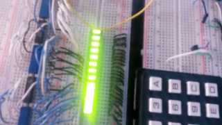 Testing Shift Registers with PIC18F4550 - Hexmen