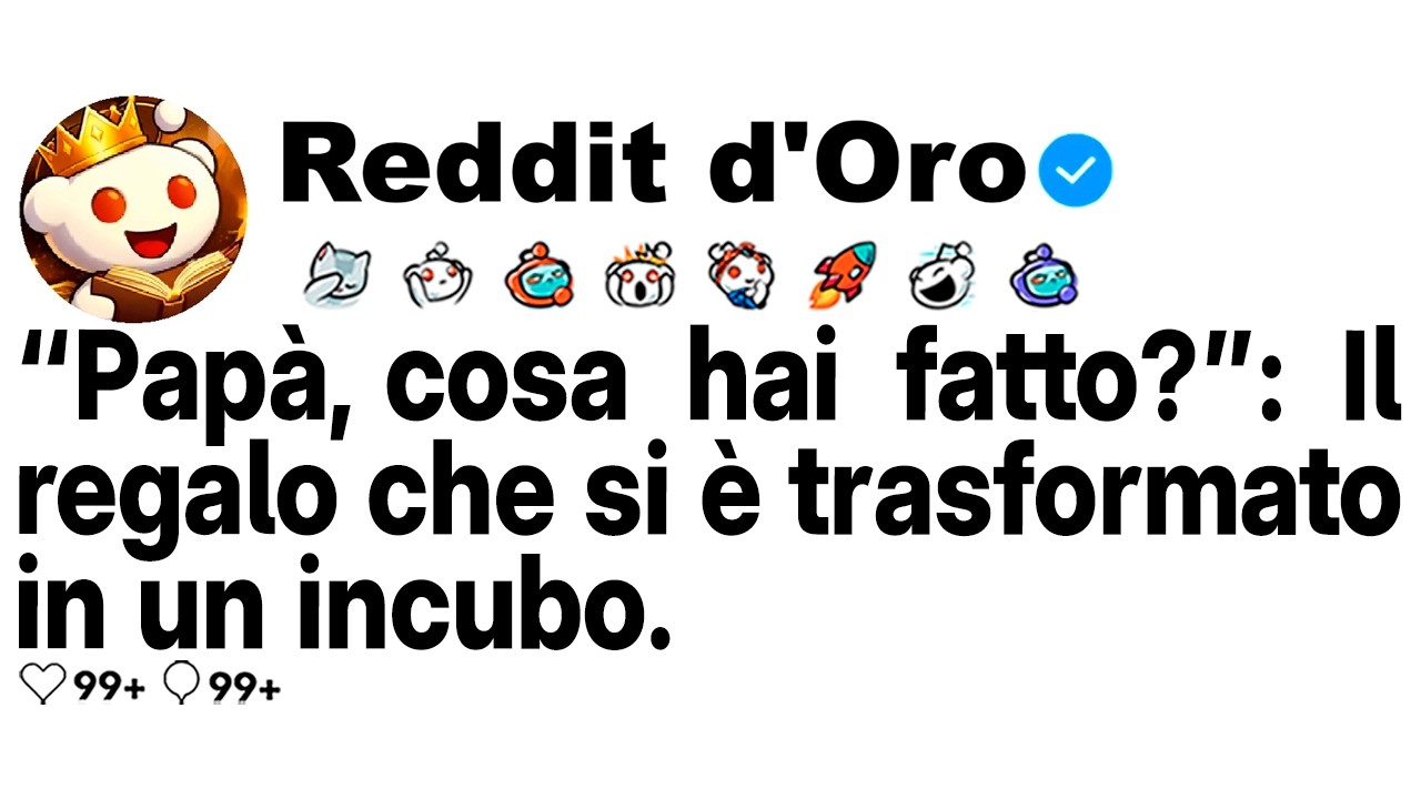 [STORIA COMPLETA] “Papà, cosa hai fatto?”: Il regalo che si è trasformato in un incubo.