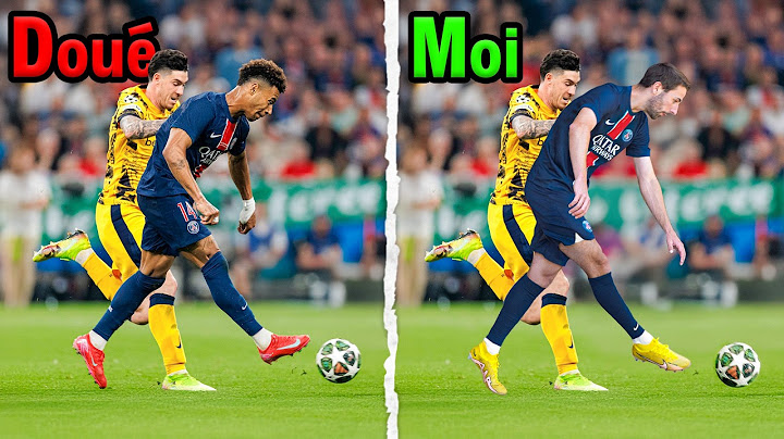 On a reproduit les plus BEAUX BUTS marqués par le PSG en Ligue des Champions cette saison