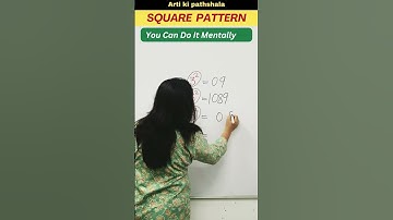 😱 You Can Do Square Mentally / SQUARE PATTERN #shorts #youtubeshorts #shortsvideo #shortsfeed