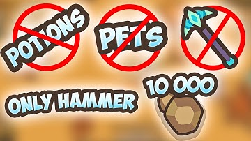 Taming.io - I Collect 10k Stone Without pickaxe in taming io