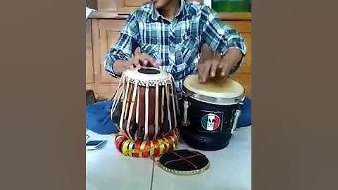 Pemain tabla versi akrom kendang tabla😍