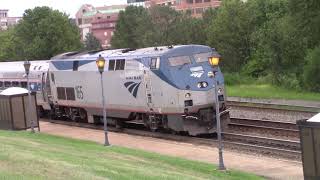 MVI 2285 amtrak p157 in alexandria va