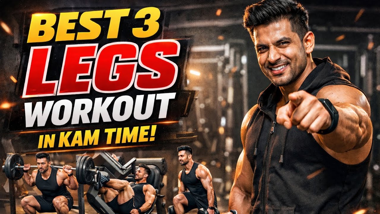 	Busy Logon Ke Liye Best 3 Legs Workout | Fast Results  