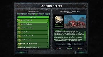 Command & Conquer: Tiberian dawn [Remastered] - Demolition maps pack -  GDI Mission #1: Sudden Raid