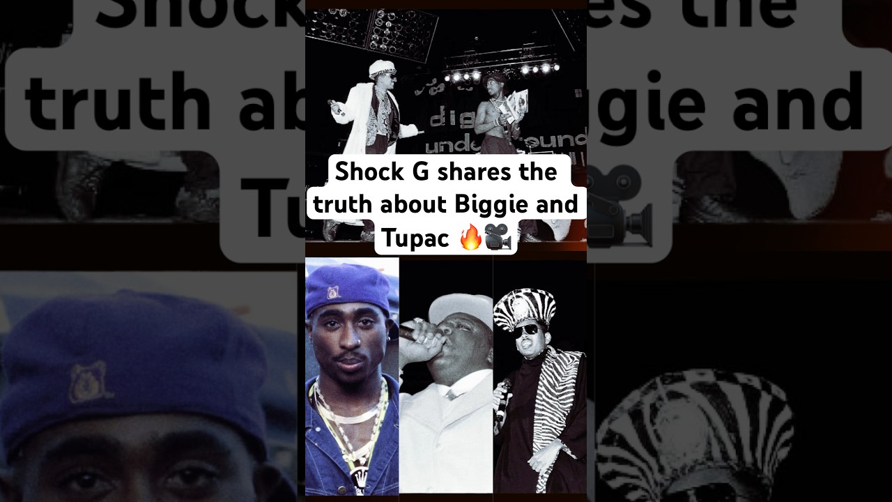 Shock G shares the truth about biggie and Tupac.  