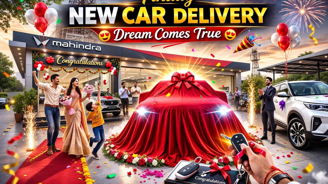 New car Delivery 📦🚀   | #newcar #delivery #familyvlog #surpise #explore 