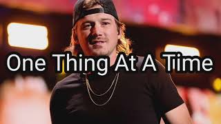 Morgan Wallen - One Thing At A Time (Lyric Video),#