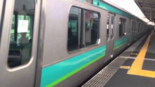 FHD JR常磐線E231系東マト123+108編成 快速取手行き 上野駅発車