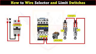 How To Wire Selector And Limit Switches