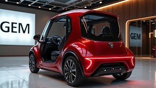 2025 GEM Elctric Car – The Future of Sustainable Urban Mobility!