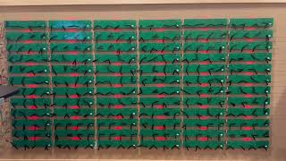 A clock made of clocks inspired by A Million Times