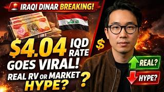 🚨 Iraqi Dinar $4.04 Rate BREAKING: Real RV or Just Viral Market Hype?