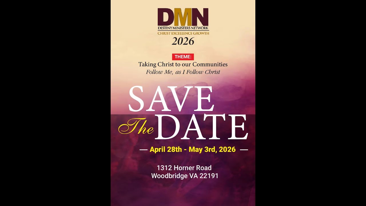 Destiny Ministers Network Conference 2026 Launching