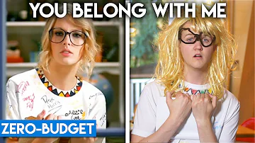 TAYLOR SWIFT WITH ZERO BUDGET! (You Belong With Me)