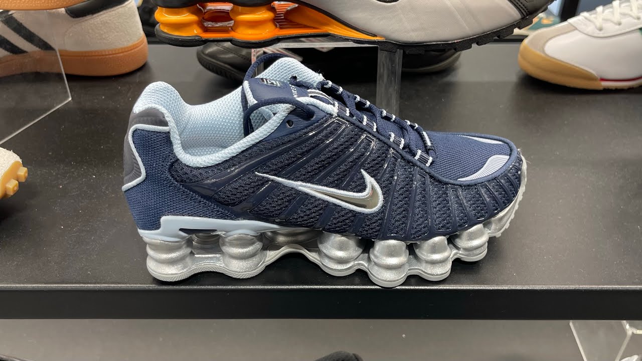 Nike Shox TL (Obsidian/ Light Armoury Blue/ Flat Silver/ Metallic