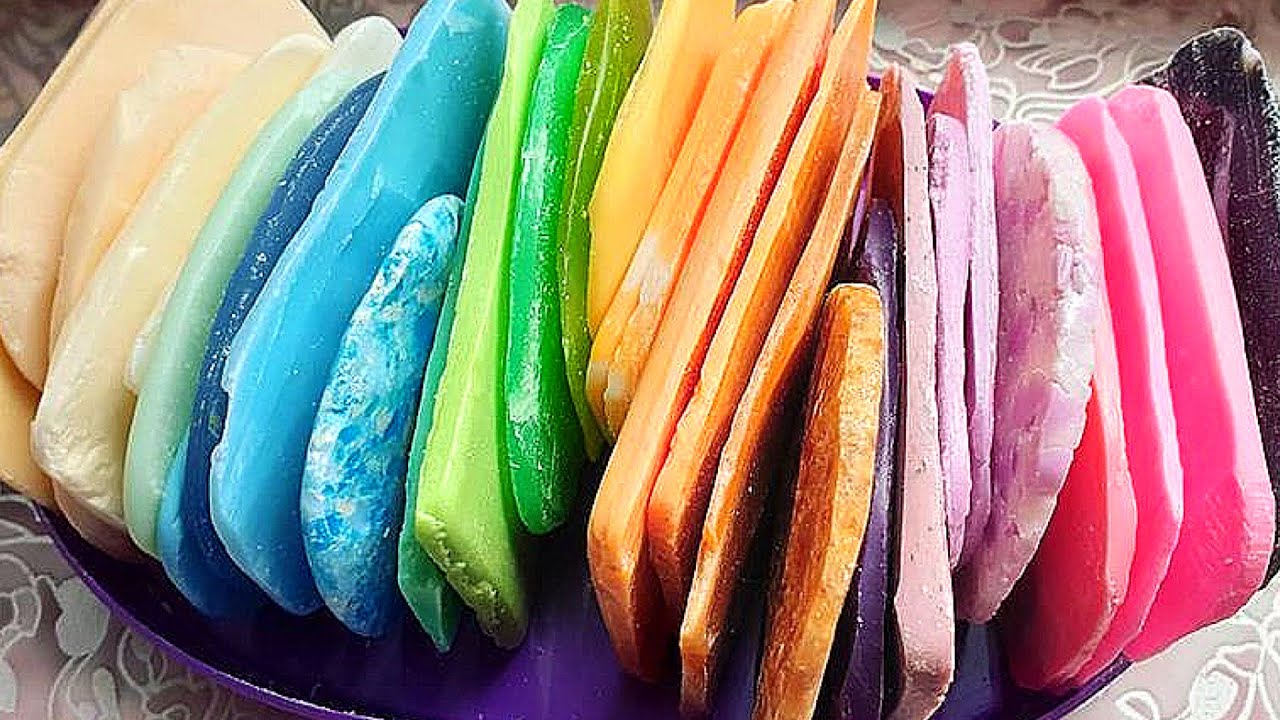 ASMR Soap Plates Breaking Dry Soap Crunching Soap Crunch Best ASMR