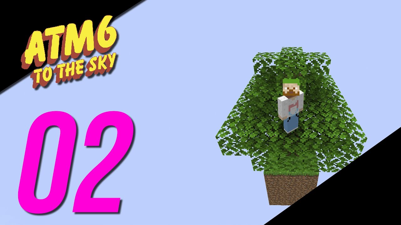 ATM6 Skyblock - EP02 - Infrastruktura i PEDESTALS mod! 