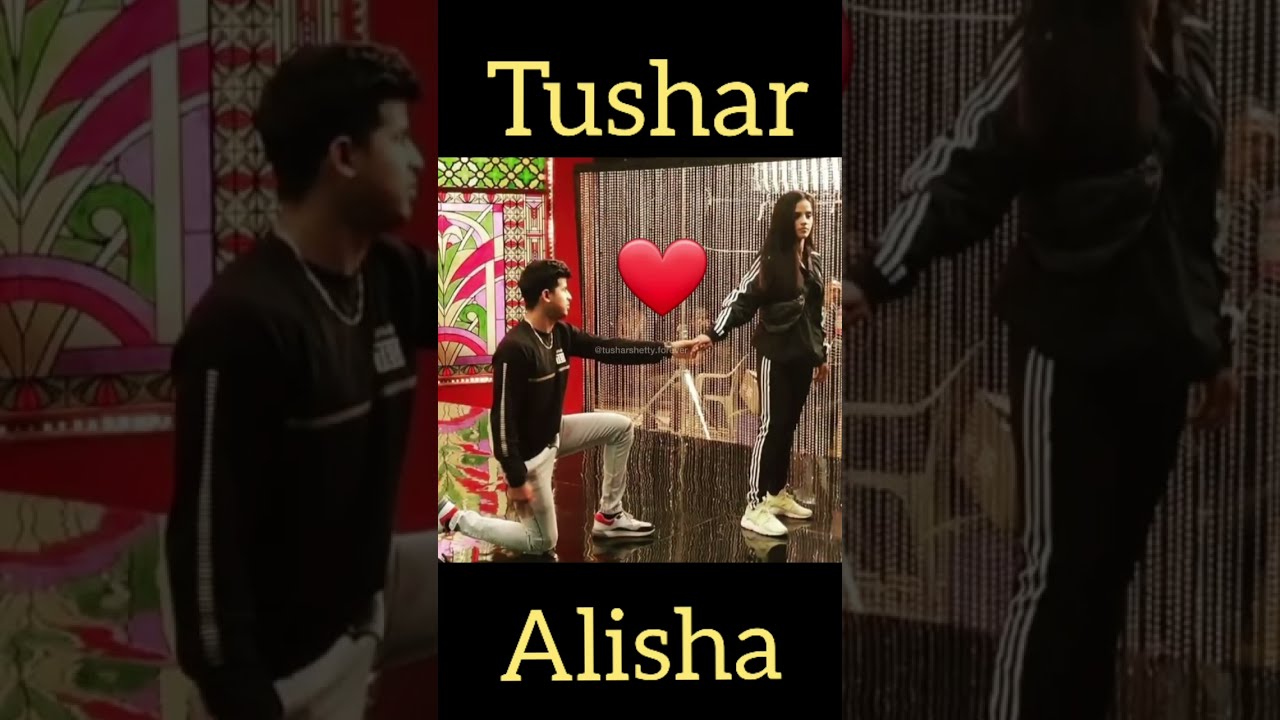 Tushar Shetty and Alisha Shaikh's incomplete Love Story💔😔