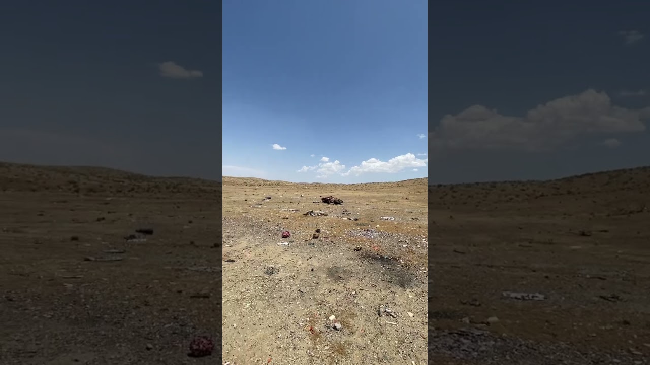 A look at BLM Land Shooting Area, non remote; California shooter 