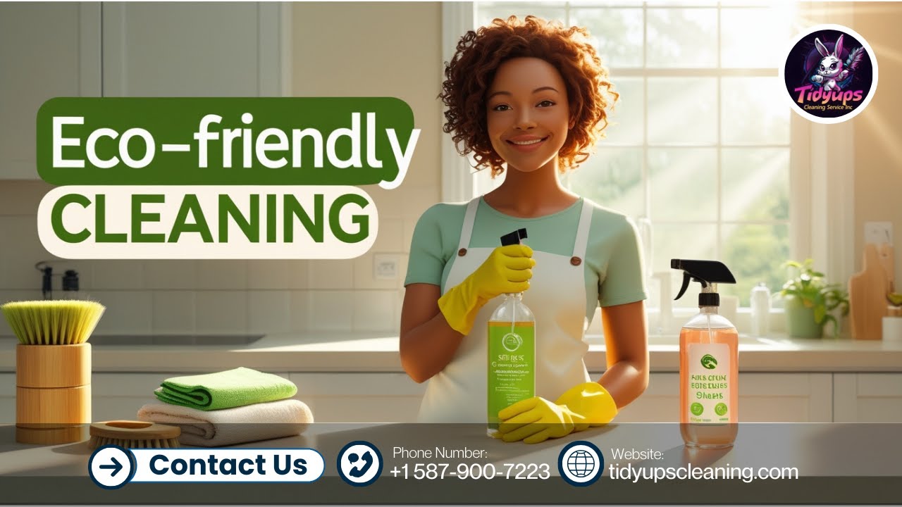 🌿✨ Eco-Friendly Cleaning – A Healthier Clean for Your Home & Workplace! 🧽
