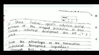 8th Geography Lesson 8 -Industries Question and answers