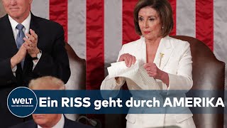 TRUMP SPRICHT ZUR NATION: Pelosi zerreißt Trump-Rede - \