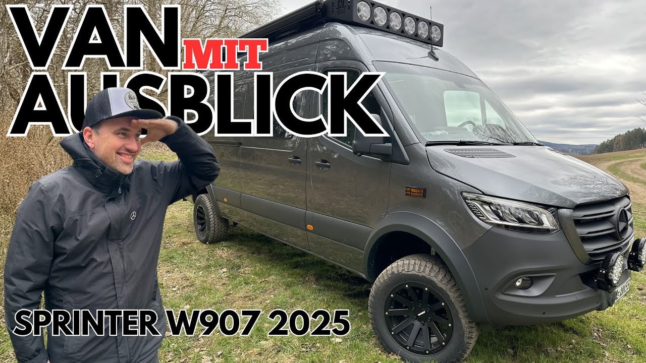 2025 Sprinter W907 mit Dachterrasse - Die Campervan Ausbauer aus dem Erzgebirge