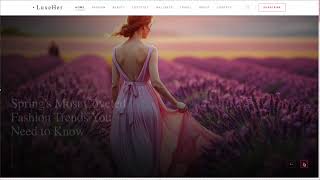 Elegant Blog &amp; Magazine React Theme 🔥 Framer Motion + Tailwind CSS