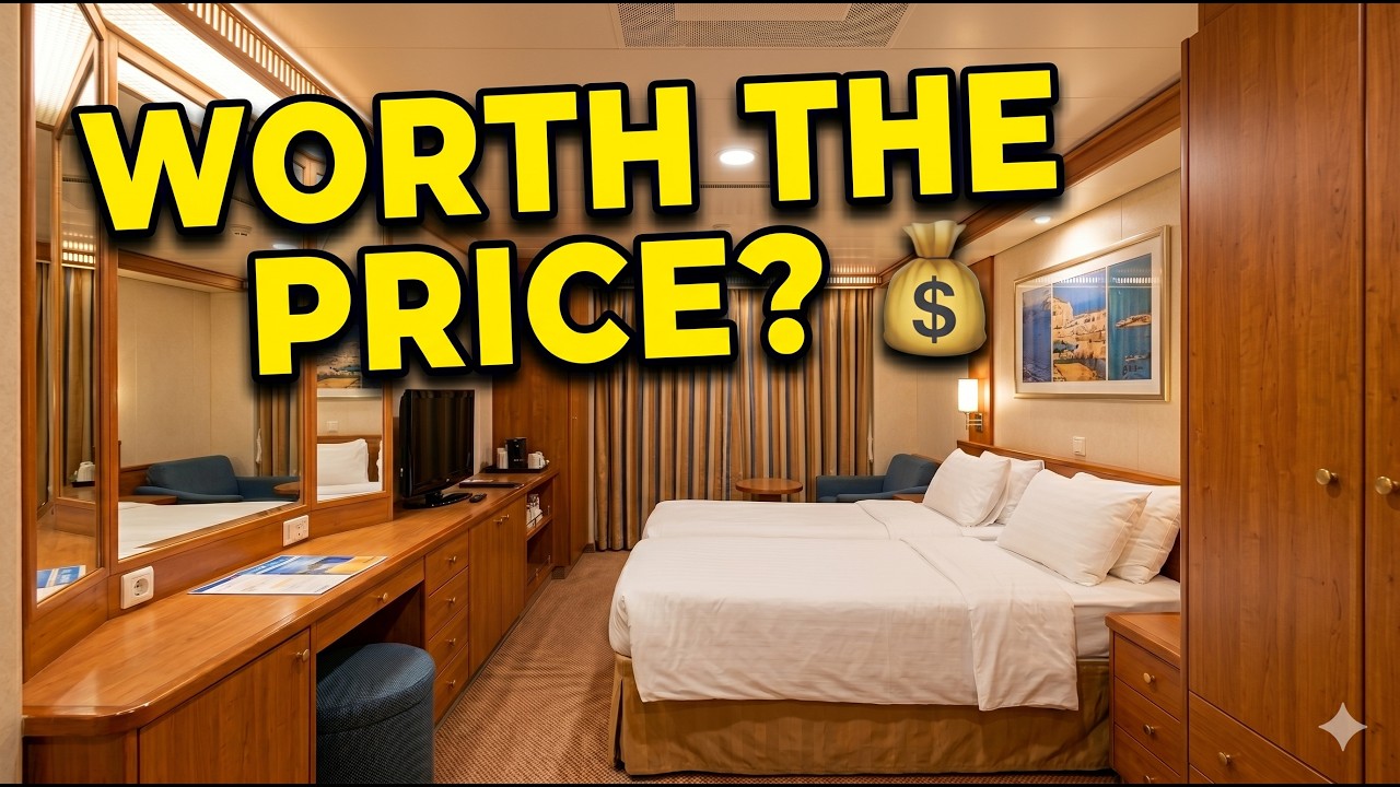 Inside the CHEAPEST Room on the Costa Serena! (Interior Cabin Tour)