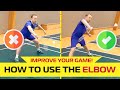 How to use the elbow in badminton - 4 shots biomechanics