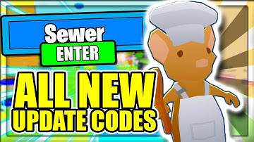 ALL NEW *SEWER* UPDATE CODES! Tapping Simulator Roblox