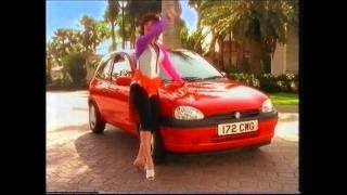 VAUXHALL CORSA SPORT ADVERT WITH RUBY WAX, 1996.