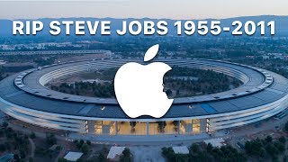 STEVE JOBS VISION IN HIS OWN WORDS: Apple Park Mid-August Aerial Tour in 4K