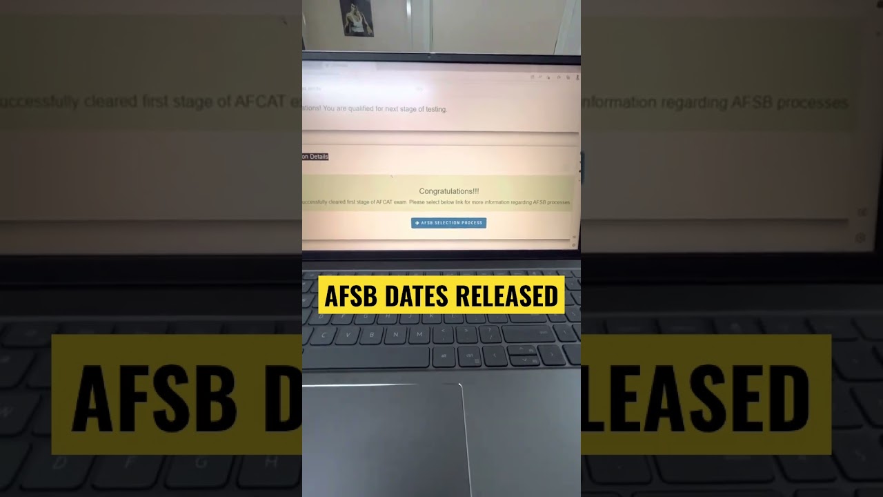 AFSB Dates Released 