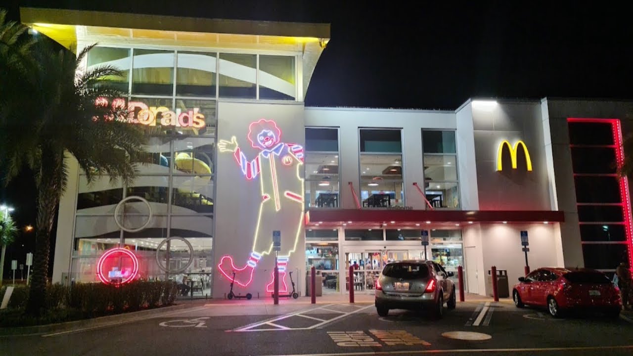 TRAVEL VLOG Worlds Largest McDonald's Orlando Florida YouTube