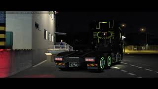 ETS2 Mod クリアレンズの3連テールとシーケンシャル