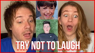 Download lagu TRY NOT TO LAUGH ft. MY WIFE!