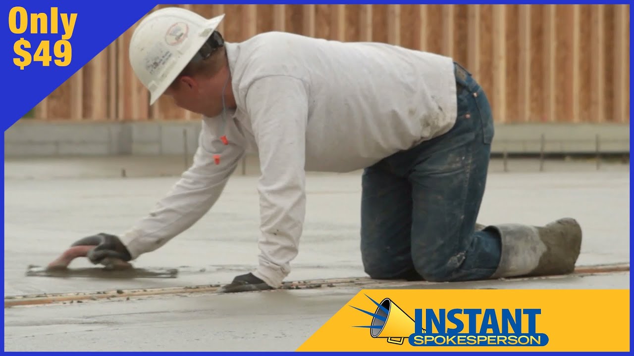 Paving & Concrete Marketing Video - Instant Spokesperson