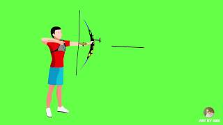 Arrow Archery GREEN SCREEN | Archery GREEN SCREEN screenshot 5