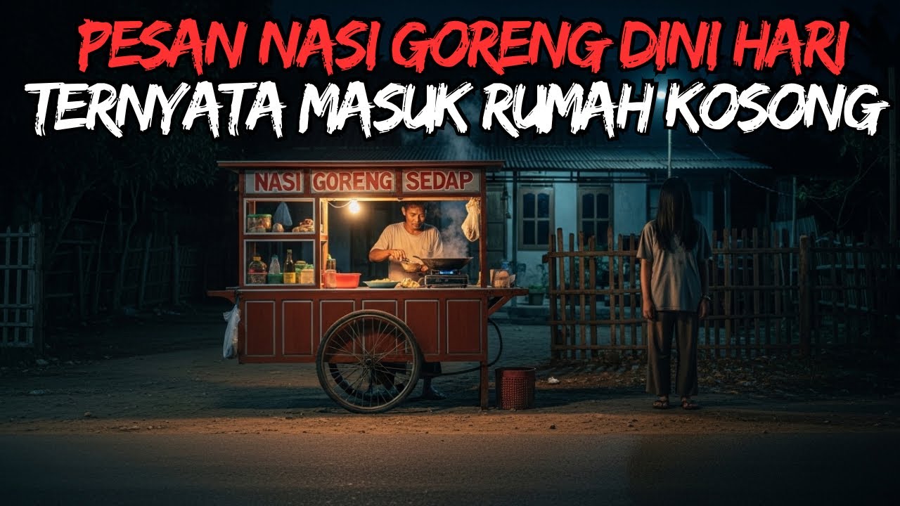 PESAN NASI GORENG DINI HARI, TERNYATA MASUK RUMAH KOSONG